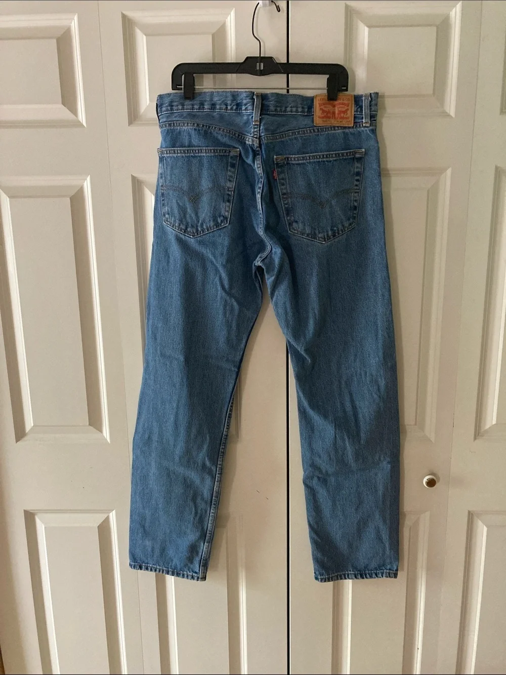 Levi’s 505 36/34 mens jeans five pocket casual classic reg. fit straight leg